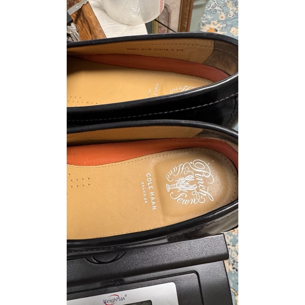 Cole Haan Pinch Tassel Loafer Black Size 9.5M Dress Shoes Excellent Condition - Picture 5 of 6